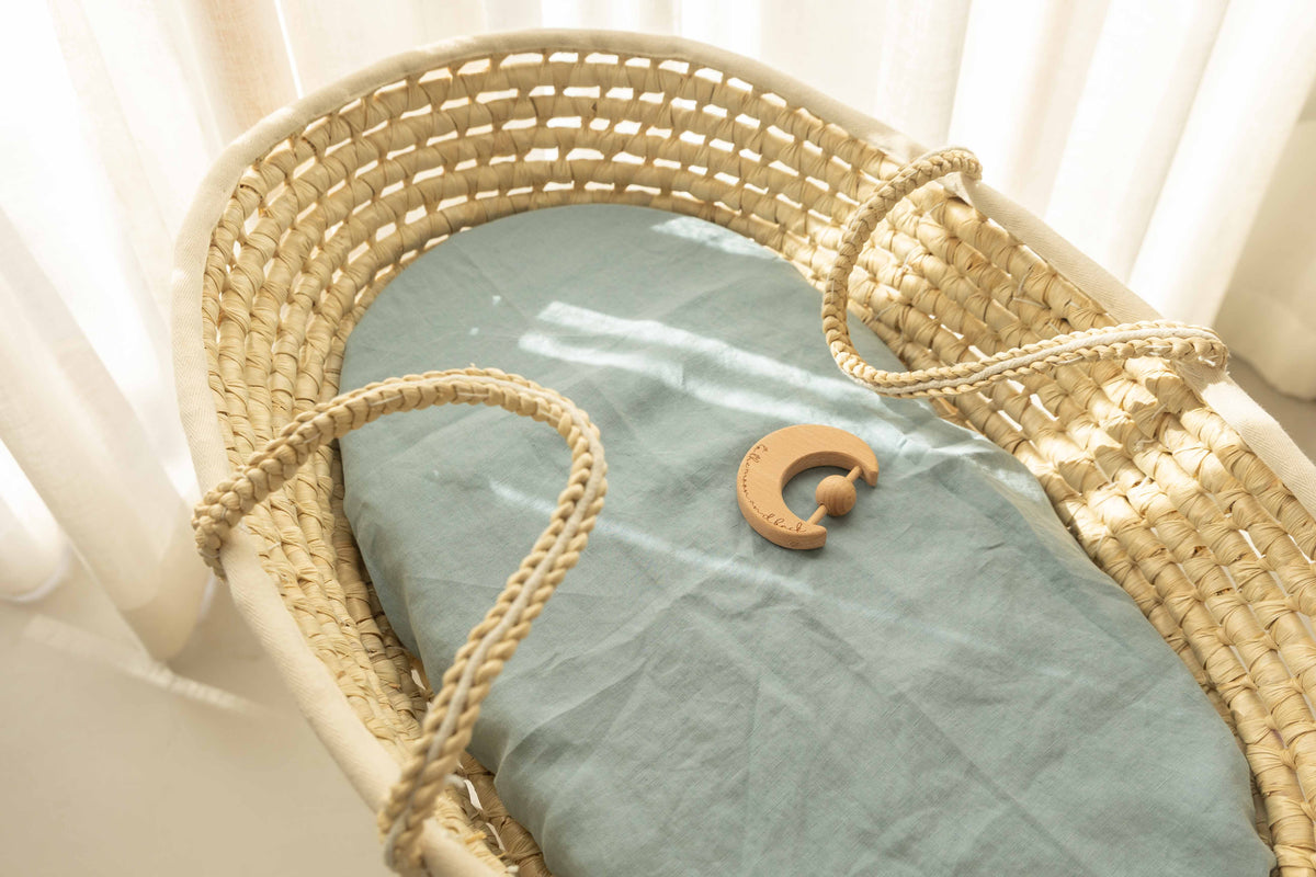 French linen sheet Sky Max Linen